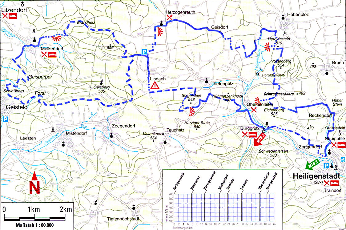 Karte Route Matzenstein (MB3)