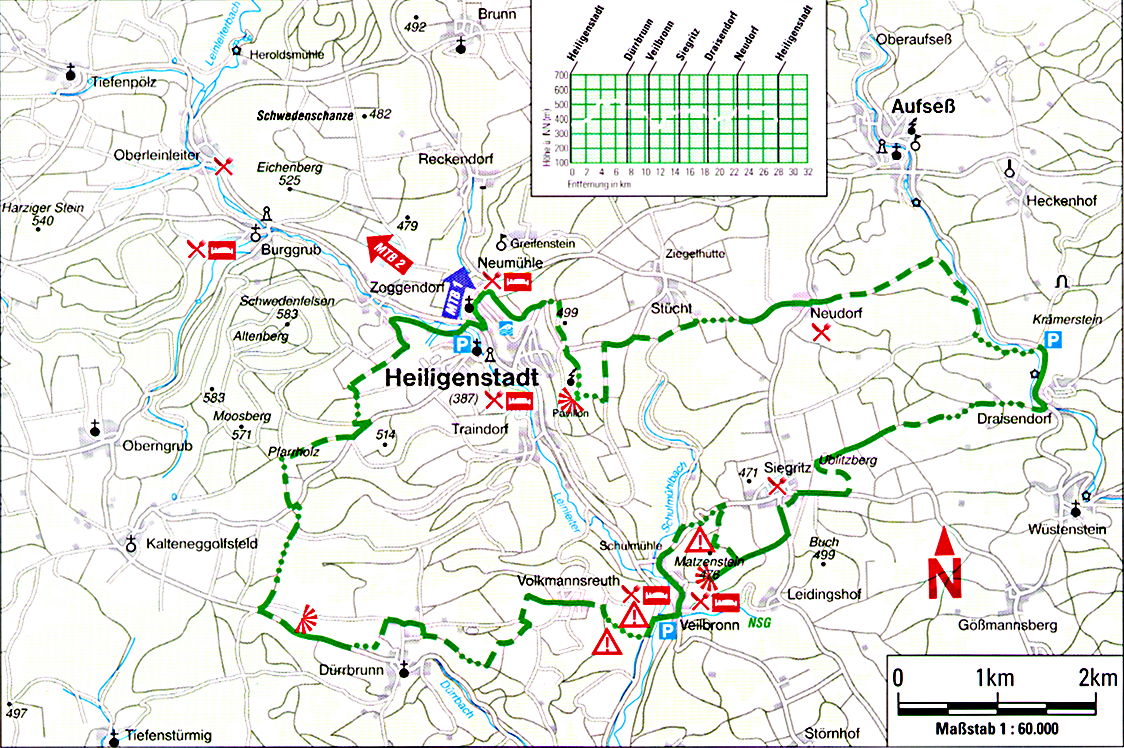 Karte Route Matzenstein (MB3)